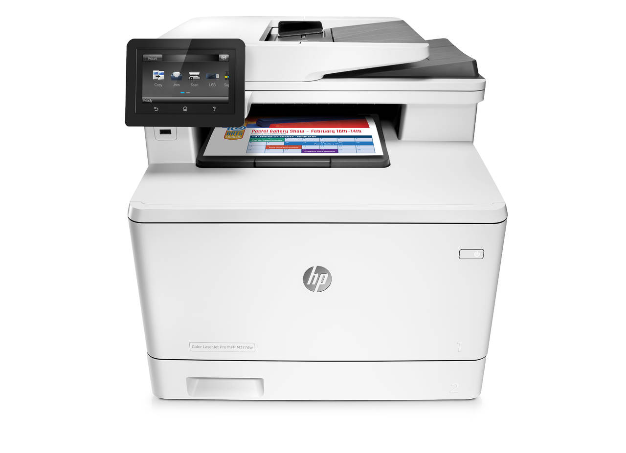 2-HP Color LaserJet Pro MFP M377dw Printer