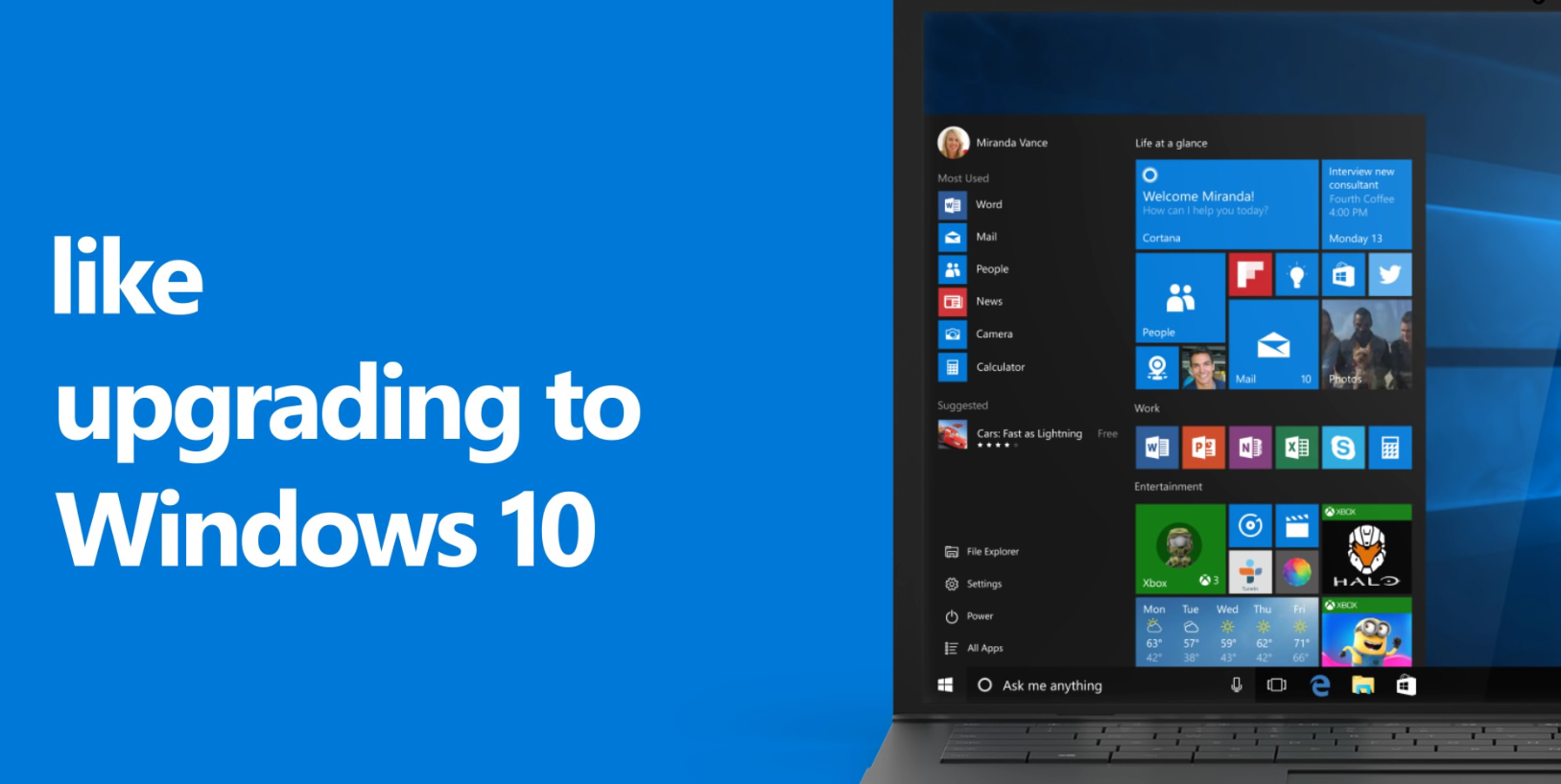 Aggiornare a Windows 10