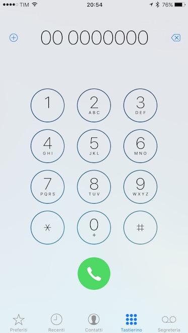 Come richiamare l’ultimo numero con l'iPhone