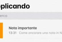 Note di iOS 11