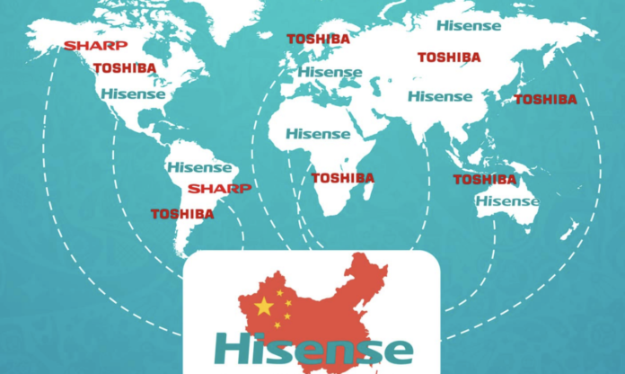 Hisense Toshiba Sharp