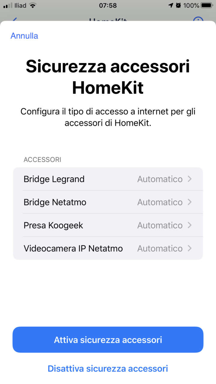 Amazon Wi-Fi System - Sicurezza HomeKit