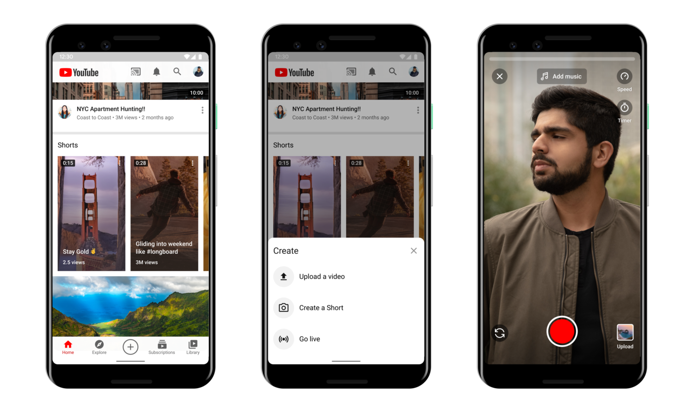 YouTube Shorts, Google lancia la sua sfida a TikTok