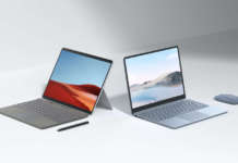 Surface Laptop Go e Surface Pro X