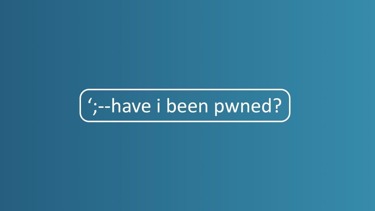 Have I Been Pwned 