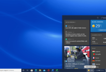 Windows 10 Notizie e interessi