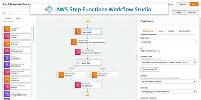 Aws Step Functions Workflow Studio