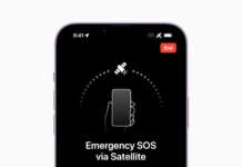 iPhone Emergency SOS via satellite