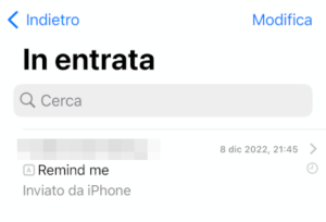 Mail iPhone