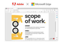 Adobe Microsoft PDF