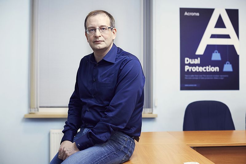 Stanislav Protassov,  Acronis Executive Board member and Co-founder di Acronis