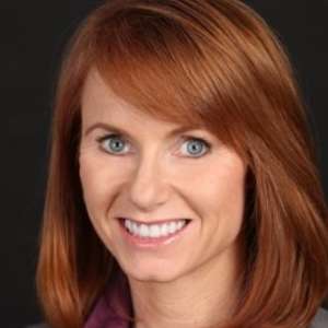 Katy Brown, Corporate Vice President of Enterprise Sales, Software and Digital Platforms di Microsoft.