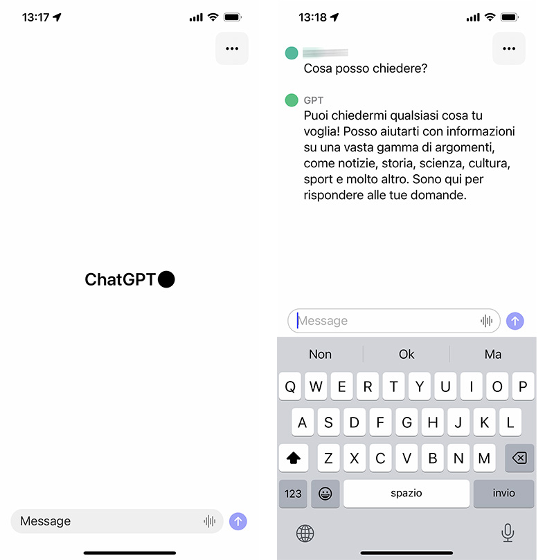 ChatGPT iPhone