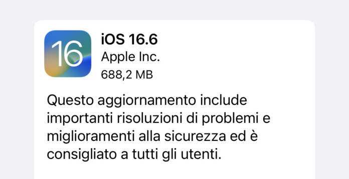 Apple iOS 16.6