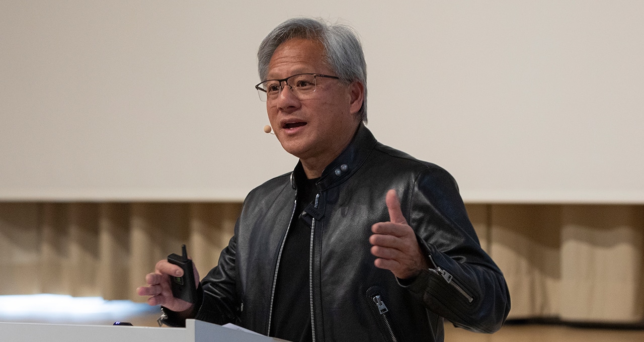 Il fondatore e CEO di NVIDIA Jensen Huang