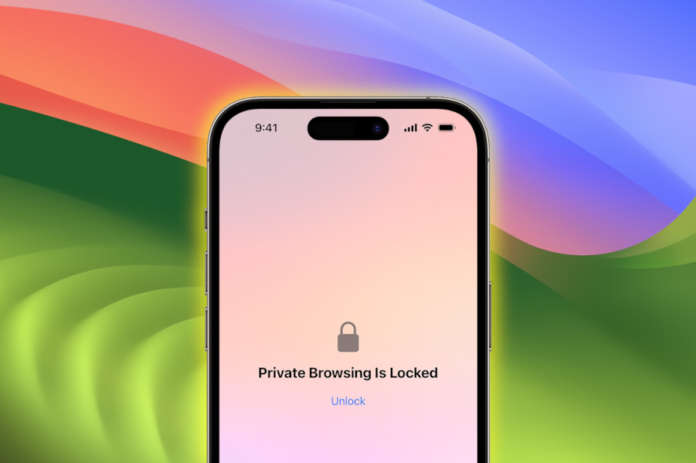 iPhone private browsing