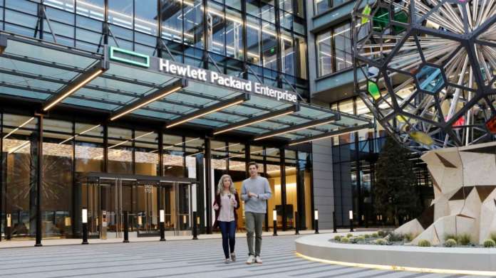 HPE houston-headquarters-front-entry