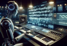 DALL·E artificial intelligence composing musica