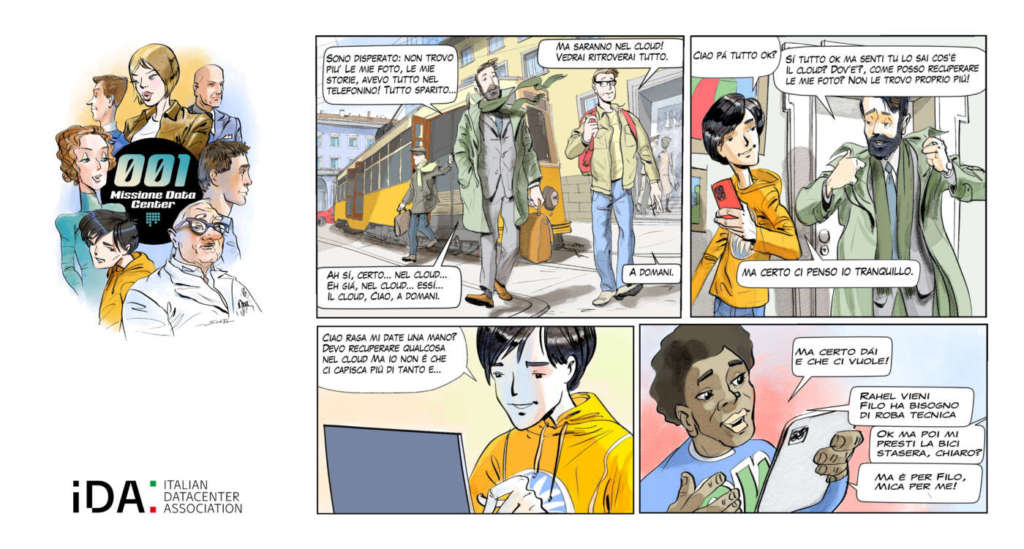 Nasce la prima serie a fumetto dedicata ai data center